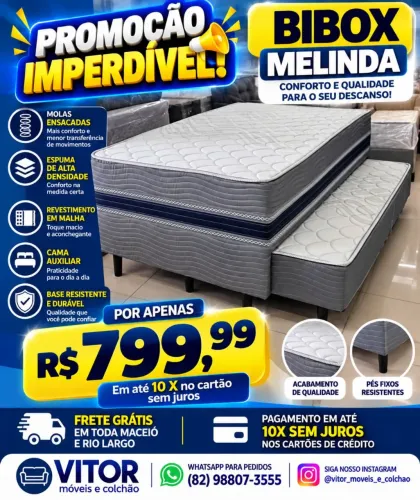 BIBOX Melinda solteiro