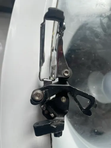 Câmbio dianteiro Shimano deore SLX