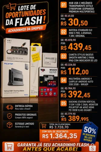 Achadinhos da Flash - Smart Home & Tech!
