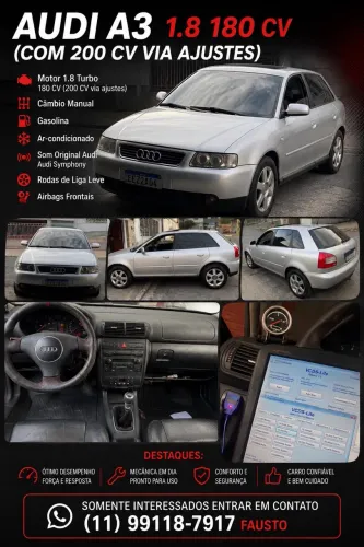 Audi A3 1.8 Turbo 5P Mec. 2004