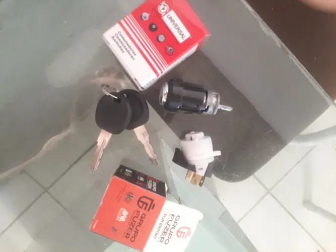 KIT CILINDRO DE IGNIÇÃO E PARTIDA E COMUTADOR VW