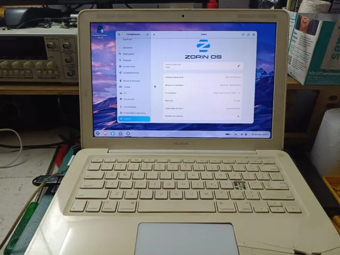 MacBook White 13,3? (A1342 / Modelo 6,1) No estado!