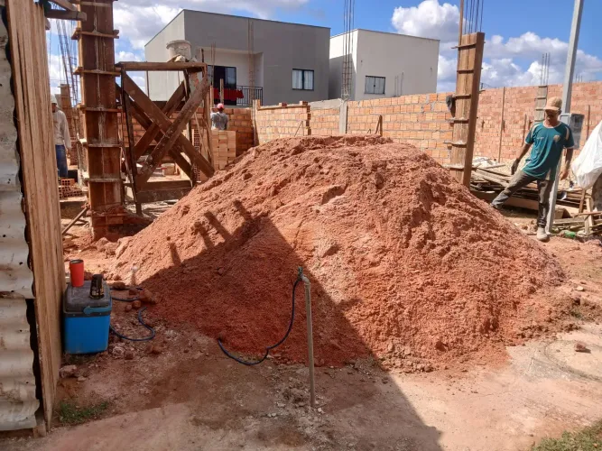 Aterro arenoso, areia,seixo e Brita *33zap