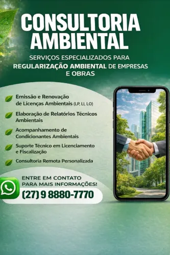 CONSULTORIA AMBIENTAL - Atendemos todo Brasil