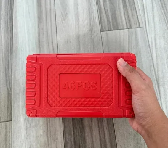 Maleta Jogo de Ferramentas 46 Peças c/ Chave Catraca + Soquetes [NOVO] - Para Sair Hoje!