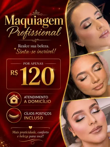 Maquiagem e Penteado Profissional
