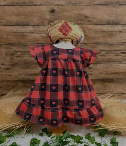 Vestido são joao bebê 1 ano