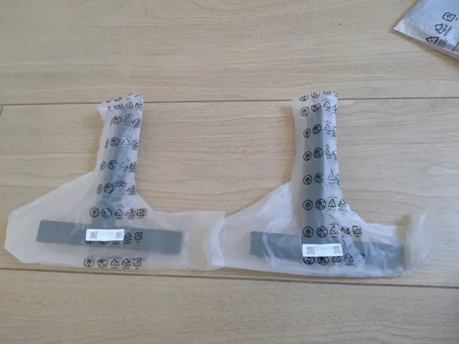 Par de pés originais da TV Samsung 43"