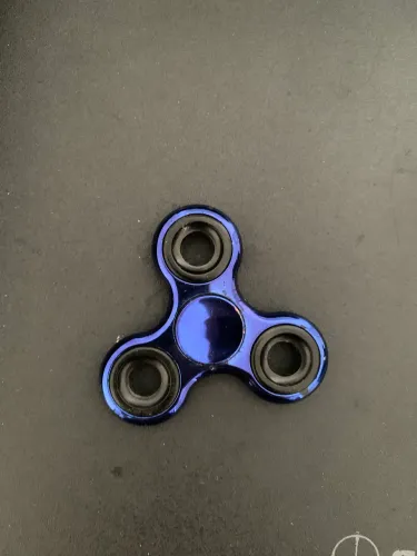 fidget spinner azul 
