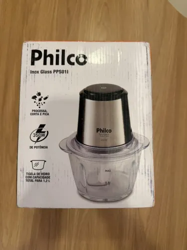 Processador Philco Inox Glass (PPS01I 220V) NOVO