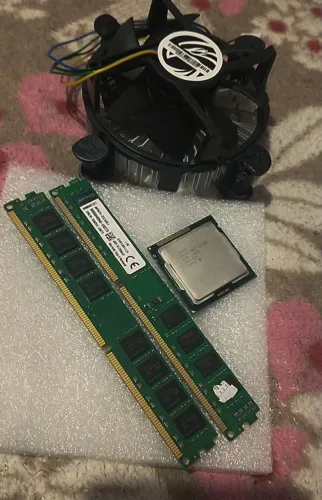 Memória Ram e processador