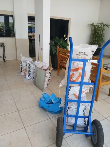 Entulho, caçamba, tambor 200 lt.