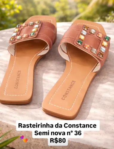 Rasteirinha da Constance nova número 36