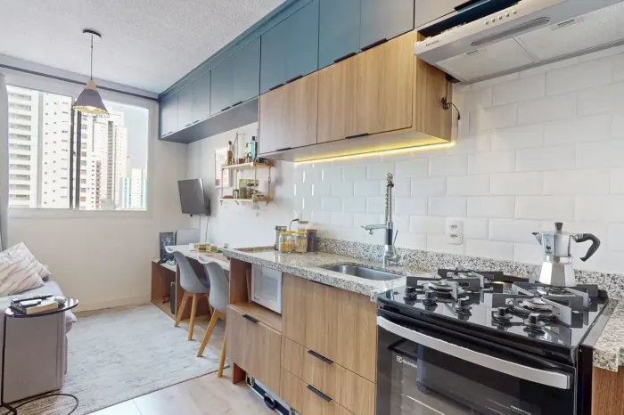 APARTAMENTO CONDOMÍNIO VIVAZ VILA ROMANA - LAPA com33 metros - 1 dormitório Água Branca -