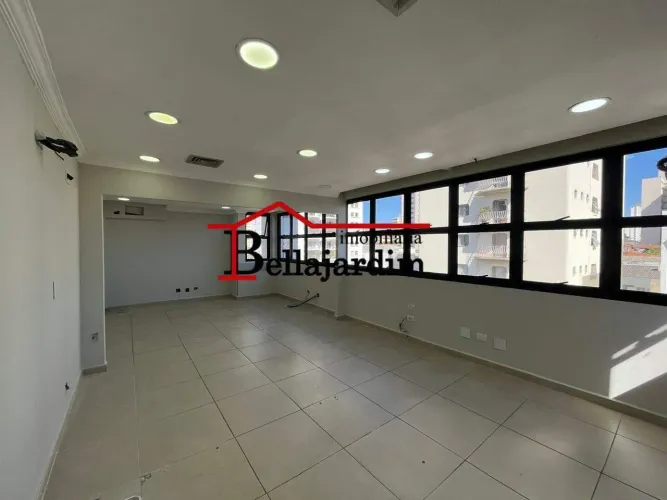 Sala comercial para alugar no Edifício Metropolis com 89m² - Centro, Santo André/SP!