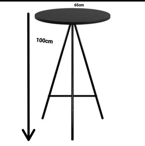 Mesa bistrô alta