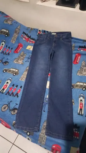 Calça jeans nova tam 12 anos