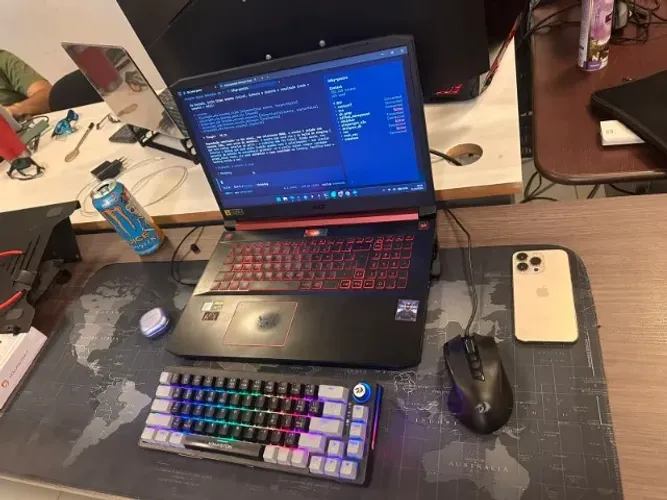 Notebook Acer Nitro 5 AN515-54 i5-9300H GTX 1650 16GB RAM 1 SSD 480MB - Ótimo estado