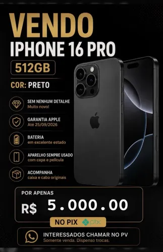 IPHONE 16 PRO 512GB
