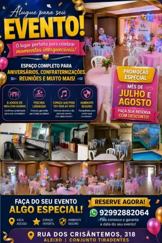 Alugue pra seu evento
