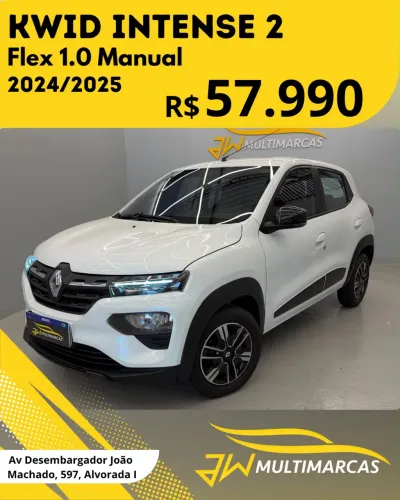 Renault Kwid Intense 1.0 Flex 12V 5P Mec. 2025