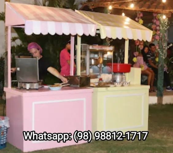 Barracas Gourmet para sua festa