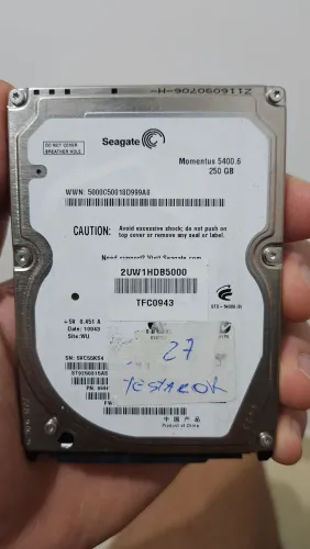 HD SEAGATE 250GB NOTEBOOK 