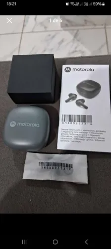 Fone de ouvido Bluetooth Moto Buds 135 Moto Buds 135 ORIGINAL MOTOROLA NOVO<br>R$ 250,00