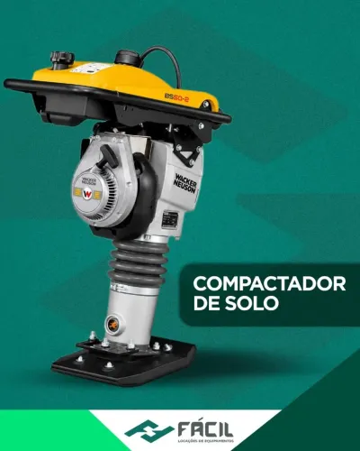 Aluguel de Compactador 215 A diária 