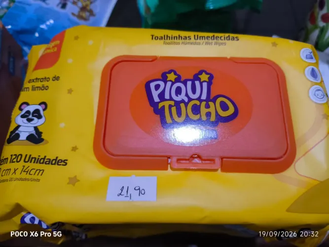 Lenço umedecido
