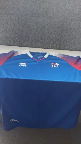 Camisa da seleção da Islândia 2016