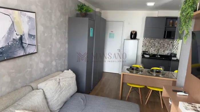 Apartamento mobiliado para venda com 35 m² e 1 quarto em Vila Nova Cidade Universitária, B