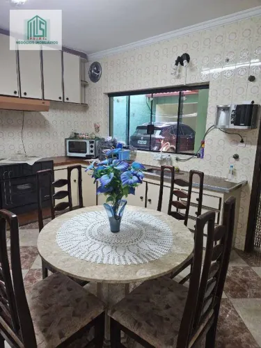 Sobrado com 3 dormitórios, 238 m² - aluguel Vendas - Vila Cecília Maria - Santo André/SP