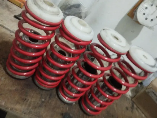 Flange e molas para Suspensão de rosca
