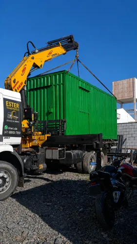Container Galvanizado para Canteiro de Obras