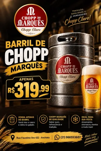 Barril de Chopp Marquês