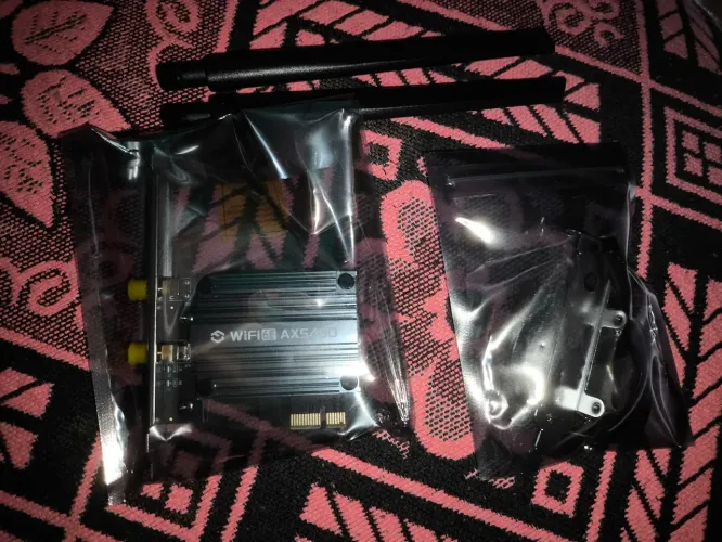 Adaptador WI-FI6E e BT 5.3