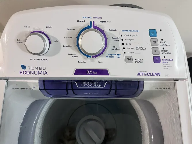 Máquina de Lavar Electrolux 8,5kg - Apenas 5 meses de uso - Estado de Nova