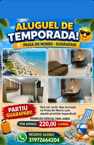 Aluguel temporada Guarapari 