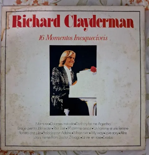 Vinil de RICHARD  CLAYDERMAN 1980