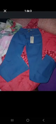 Calça   cintura alta NOVA