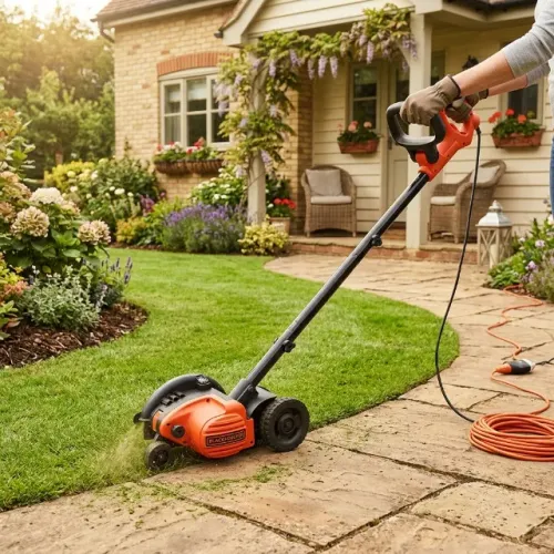 Aparador de Grama Black+Decker LE750 - Usado em Ótimo Estado