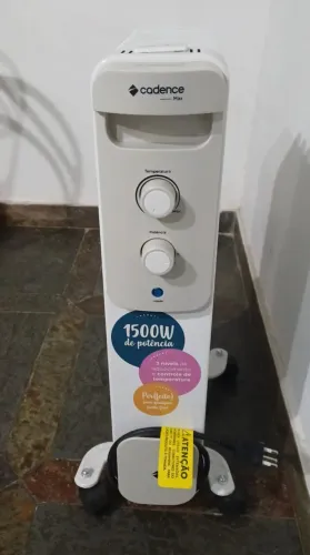 Aquecedor A Óleo Cadence Aqc260 Praticamente Novo 127v
