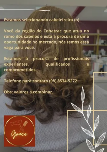Vagas Cabeleireiro 