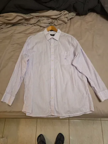 Camisa Brooksfield Pima Extrafine Cotton - tamanho 5