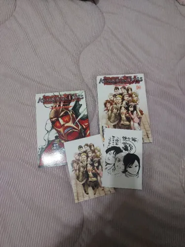 Mangá Attack on Titan+Inclusão Volume 34