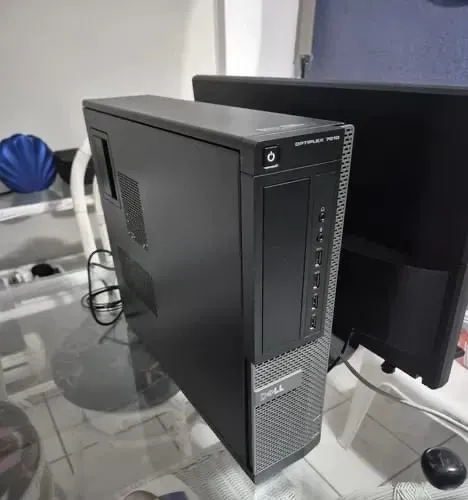 CPU Dell Core i5 Memória Ddr4 8 Gigas Ssd 480 Gigas Geração 8