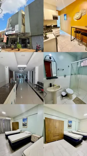 Apartamento na Lomas esquina da João Paulo II, mobiliado de 1 quarto estilo loft sem garag
