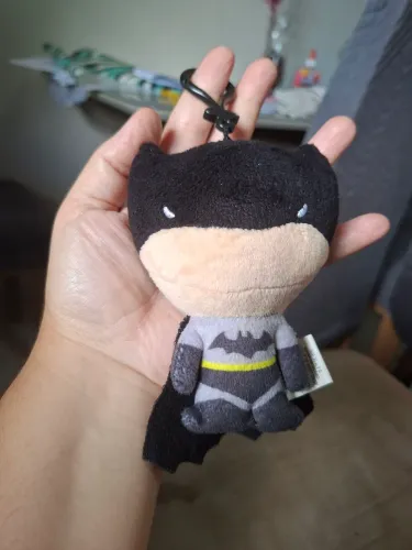 Chaveiro pelúcia Heróis DC Batman