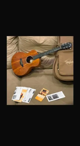 Violão taylor gs mini koa